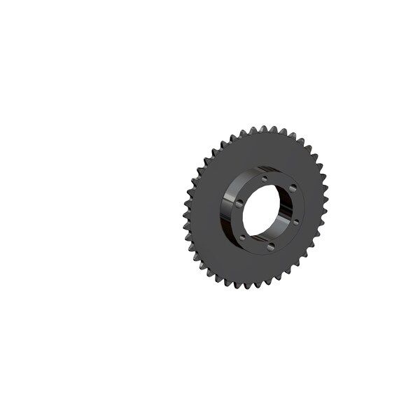 Senqcia Maxco Maxco H35Sh42 Qd Sprocket For Use With Sf Bushing Hardened Tooth H35SH42